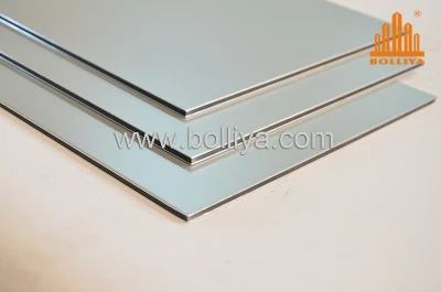 Lamiera decorativa in alluminio spazzolato, materiale composito in alluminio
